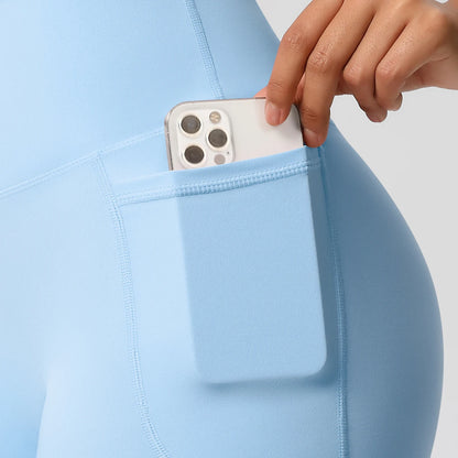 High-Waist Cycling & Gym Shorts – Quick-Dry Fabric with Pockets - Willen