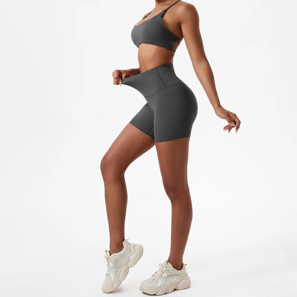 Seamless Yoga Shorts – High-Waist Stretch Design with Breathable Comfort - Willen
