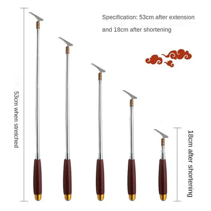 Telescopic Back Scratcher – Extendable with Metal Roller Ball - Willen