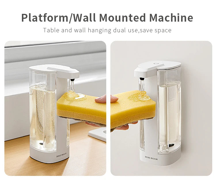 Automatic Foam Soap Dispenser – Infrared Sensor, USB Rechargeable - Willen