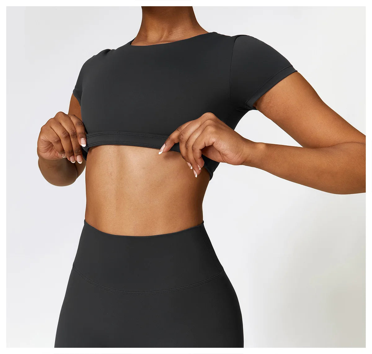 Seamless 2-Piece Yoga & Fitness Set – Nylon, Breathable - Willen
