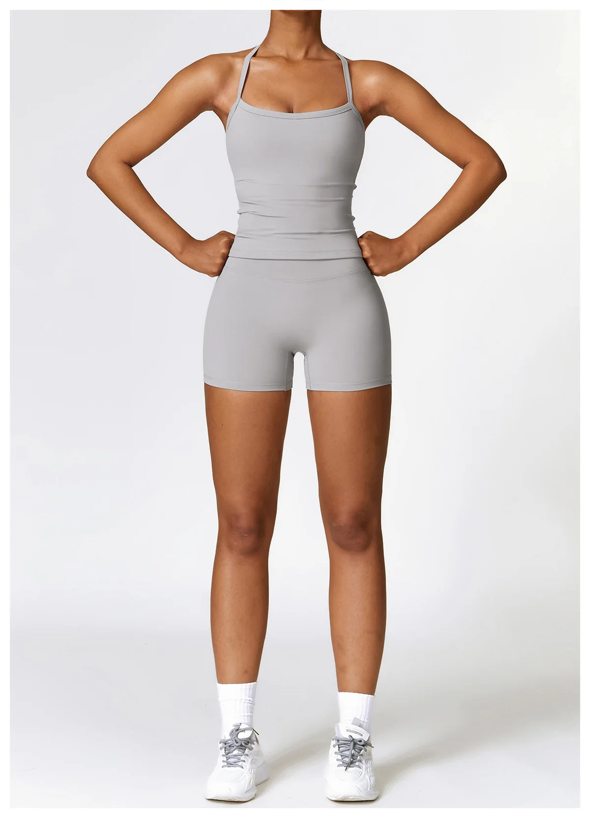 Seamless 2-Piece Yoga & Fitness Set – Nylon, Breathable - Willen