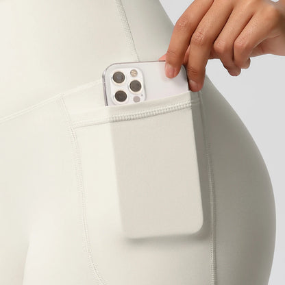 High-Waist Cycling & Gym Shorts – Quick-Dry Fabric with Pockets - Willen
