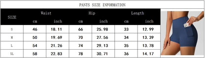 High-Waist Cycling & Gym Shorts – Quick-Dry Fabric with Pockets - Willen