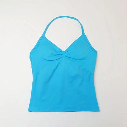 Seamless Open Back Tank Top – Lightweight & Flexible Activewear - Willen