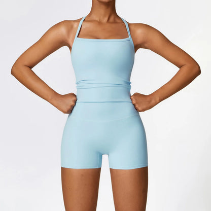 Seamless 2-Piece Yoga & Fitness Set – Nylon, Breathable - Willen