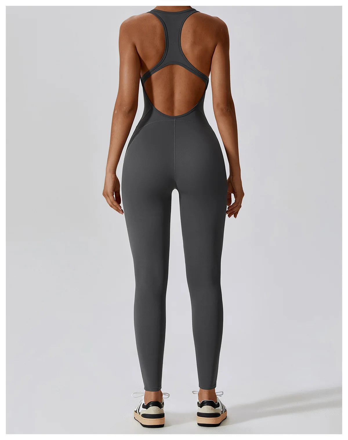 Seamless Workout Bodysuit – Sleeveless, Stretch Nylon-Spandex - Willen