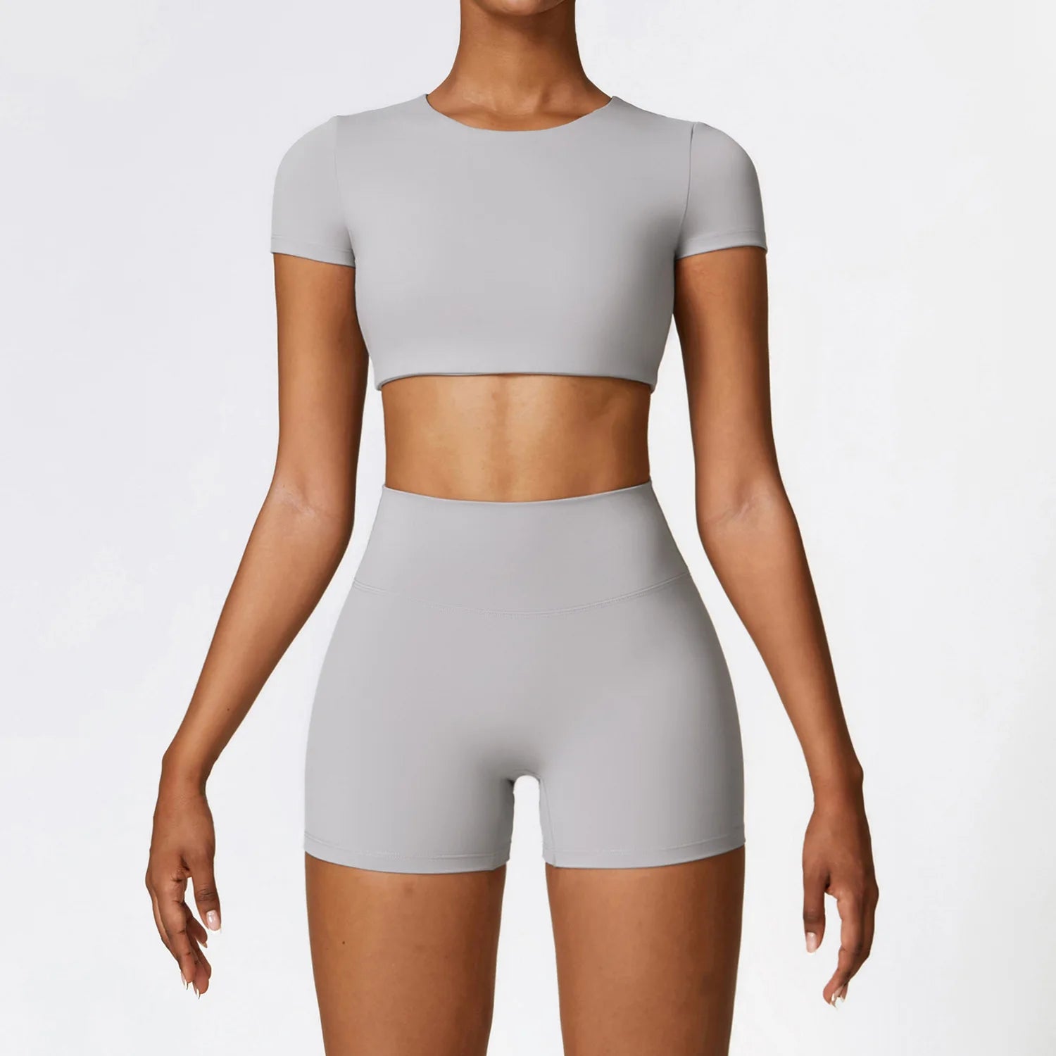 Seamless 2-Piece Yoga & Fitness Set – Nylon, Breathable - Willen