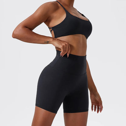 Seamless Yoga Shorts – High-Waist Stretch Design with Breathable Comfort - Willen