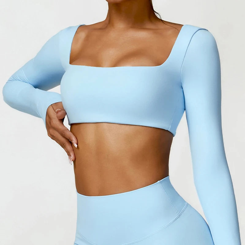 MotionSleeve – Seamless Stretch Long Sleeve Top - Willen