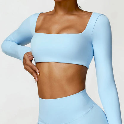 MotionSleeve – Seamless Stretch Long Sleeve Top - Willen