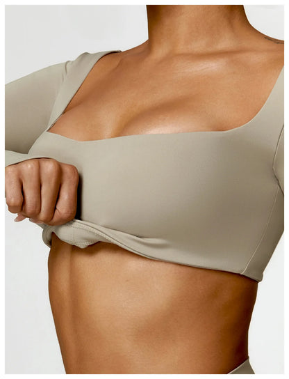 MotionSleeve – Seamless Stretch Long Sleeve Top - Willen