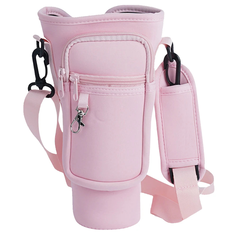 40oz Neoprene Bottle Sleeve with Strap – Fits Large Tumblers - Willen