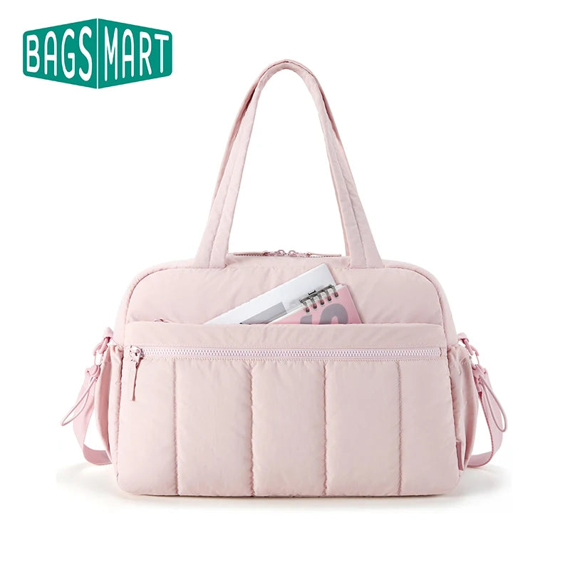 Water-Resistant Travel Shoulder Bag – Multi-Use Duffel with Trolley Sleeve - Willen