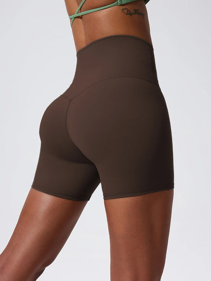 Seamless Yoga Shorts – High-Waist Stretch Design with Breathable Comfort - Willen