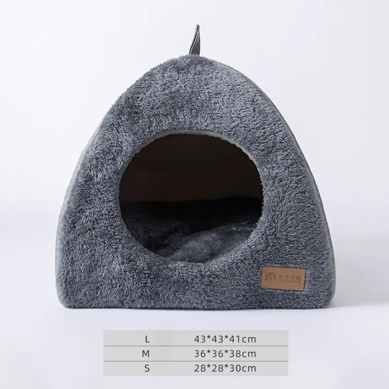 CozyHide Pet Tent – Velvet Indoor Enclosed Bed for Cats and Small Dogs - Willen