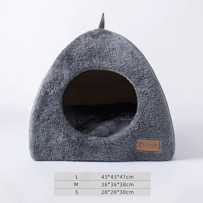 CozyHide Pet Tent – Velvet Indoor Enclosed Bed for Cats and Small Dogs - Willen