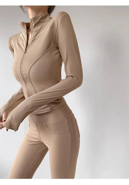 AeroDry Zip Jacket – Lightweight Activewear Jacket for Women - Willen
