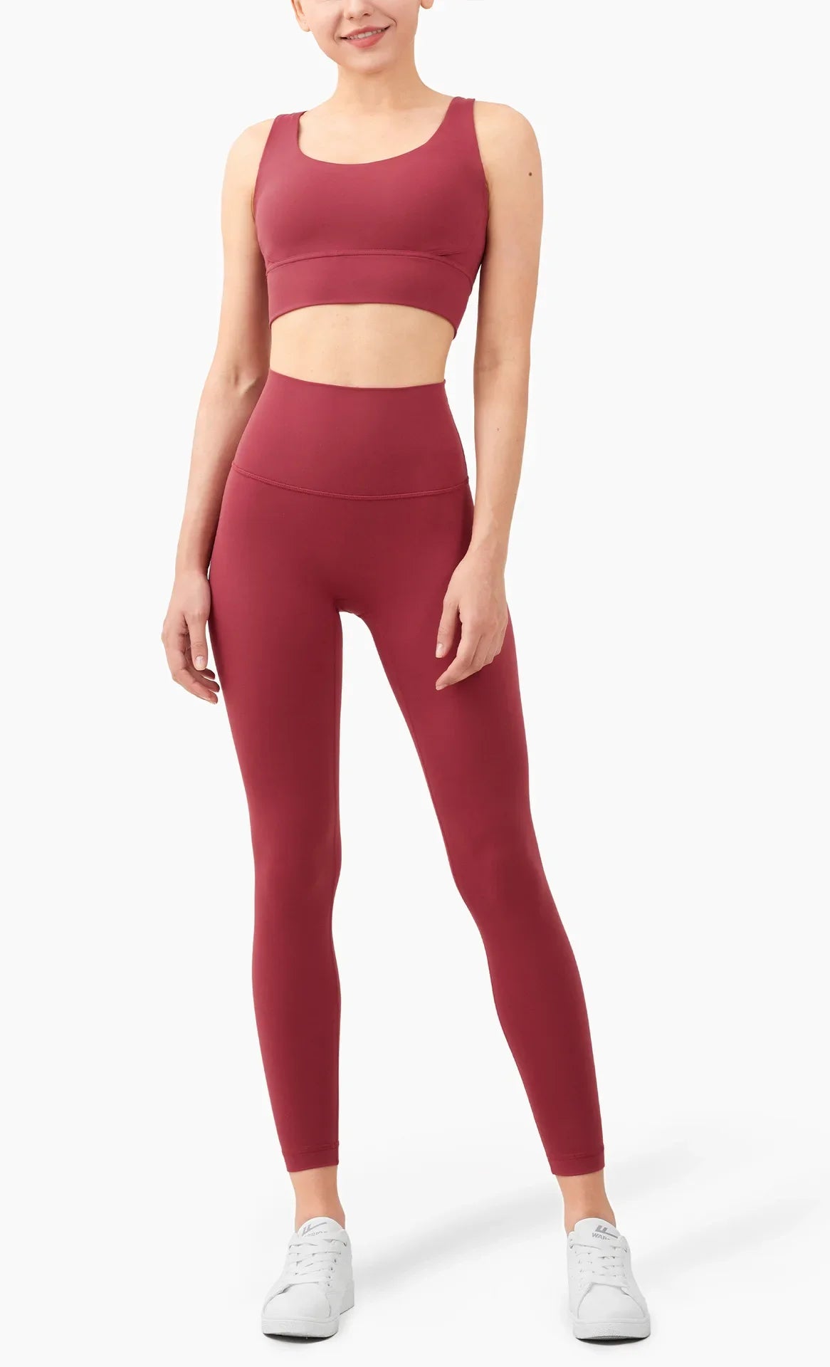 2-Piece Activewear Set – Cross-Back Bra & High-Waist Leggings - Willen