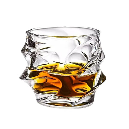 Classic Engraved Whiskey Tumbler – Clear Glass, 250ml - Willen