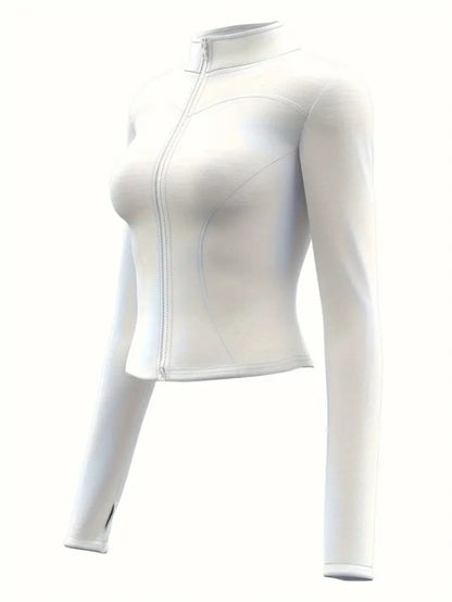 WarmFlex Yoga Jacket – Lightweight Slim-Fit Training Layer for Women - Willen