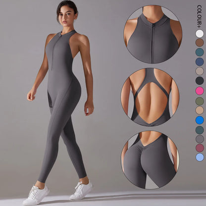 Seamless Active Bodysuit – Breathable Stretch One-Piece for Women - Willen