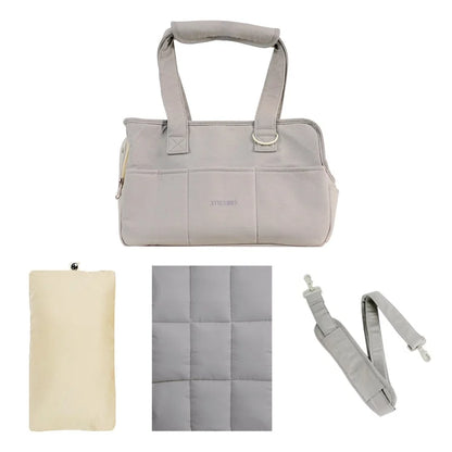 Travel Shoulder Bag for Small Pets – Cotton Sling with Support Base - Willen
