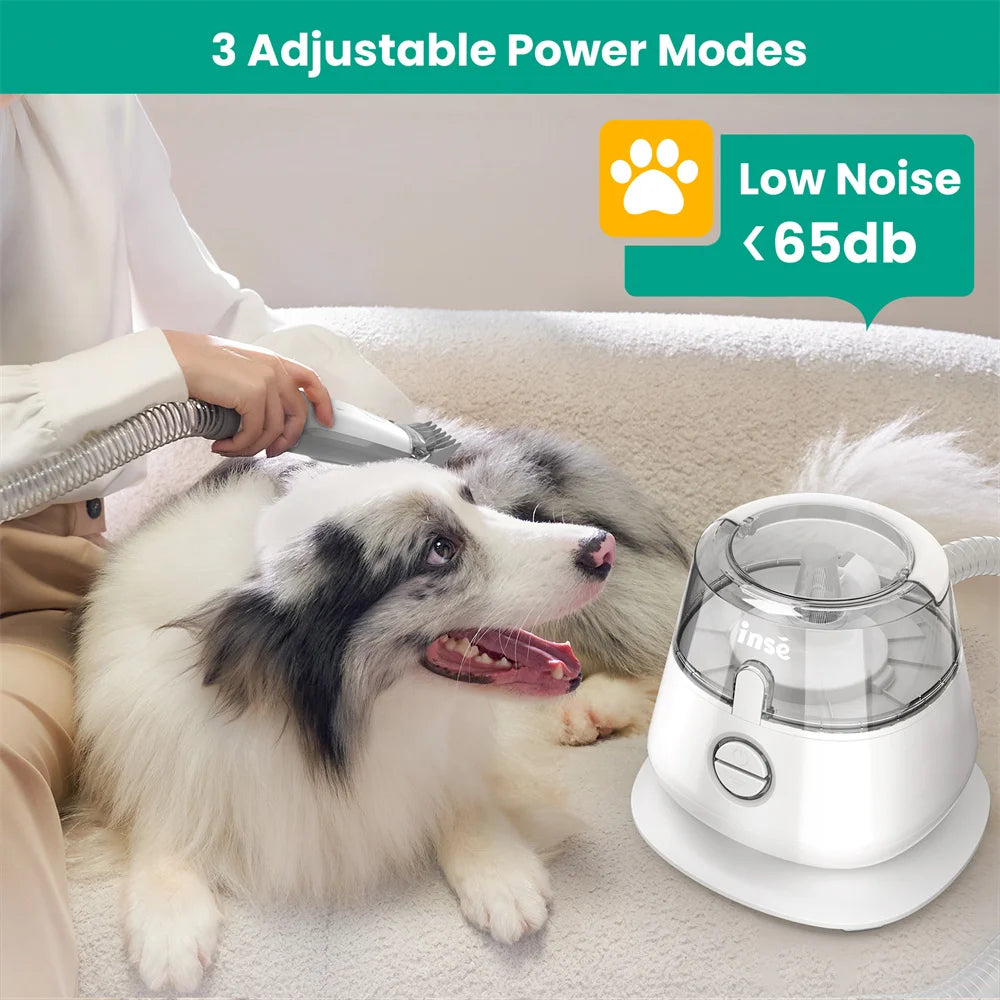 All-in-One Pet Grooming Kit with Built-In Vacuum - Willen