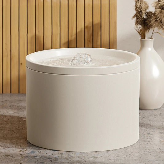 Ceramic Pet Water Fountain – Quiet Circulation, USB-Powered - Willen