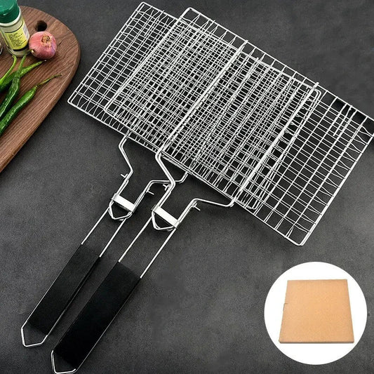 Willen GrillMate™ — Stainless Steel BBQ Grill Rack - Grill Mesh Mat | Willen