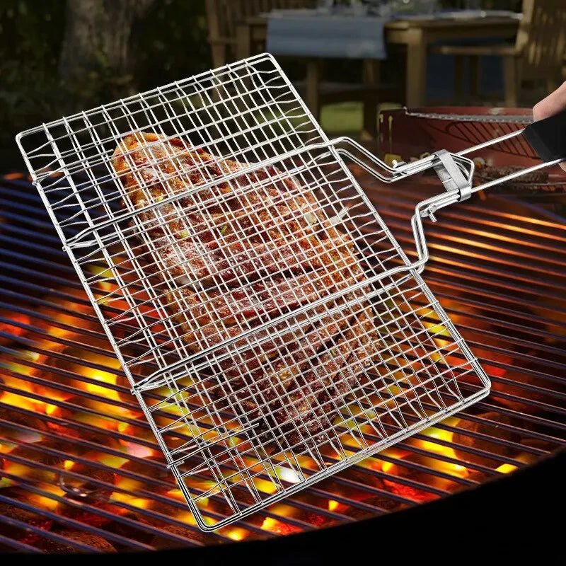Willen GrillMate™ — Stainless Steel BBQ Grill Rack - Grill Mesh Mat | Willen