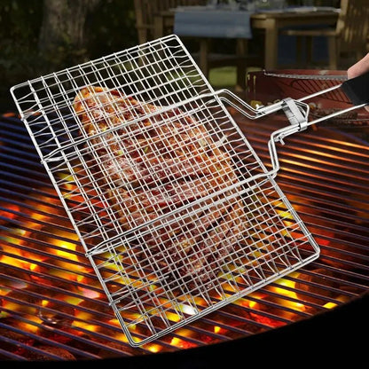 Willen GrillMate™ — Stainless Steel BBQ Grill Rack - Grill Mesh Mat | Willen