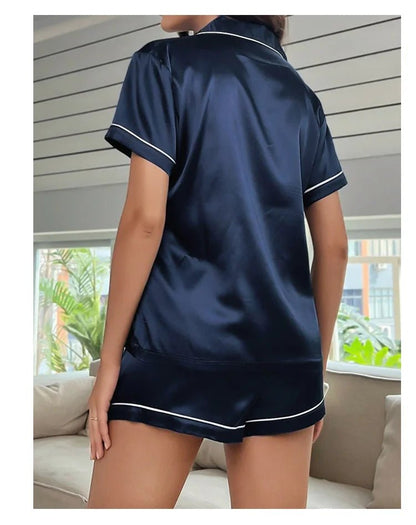 Willen LunaSatin™ — Summer Sleepwear Set - Women's Pajama Set | Willen