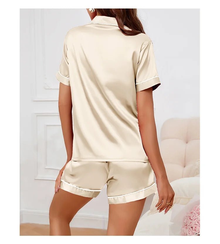 Willen LunaSatin™ — Summer Sleepwear Set - Women's Pajama Set | Willen