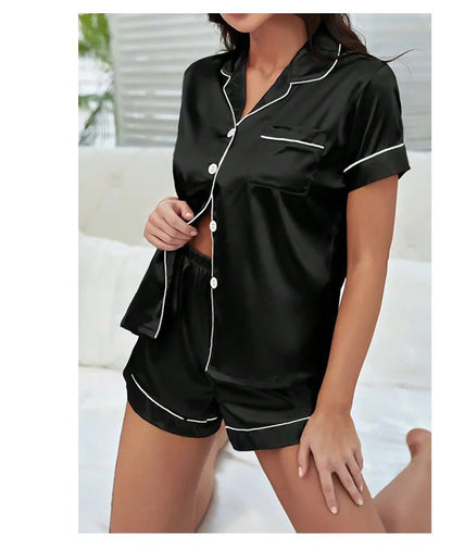 Willen LunaSatin™ — Summer Sleepwear Set - Women's Pajama Set | Willen