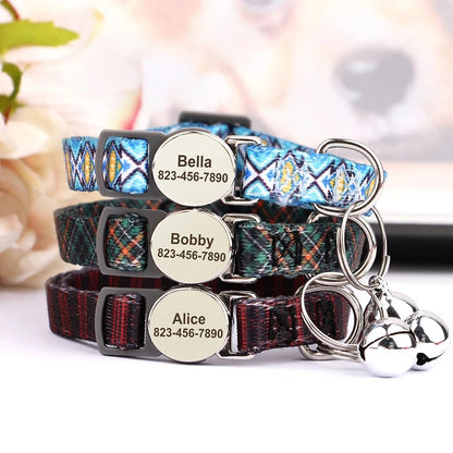 Willen MeowMark™ — Custom Engraved Cat Collar - Personalized Pet Collar | Willen