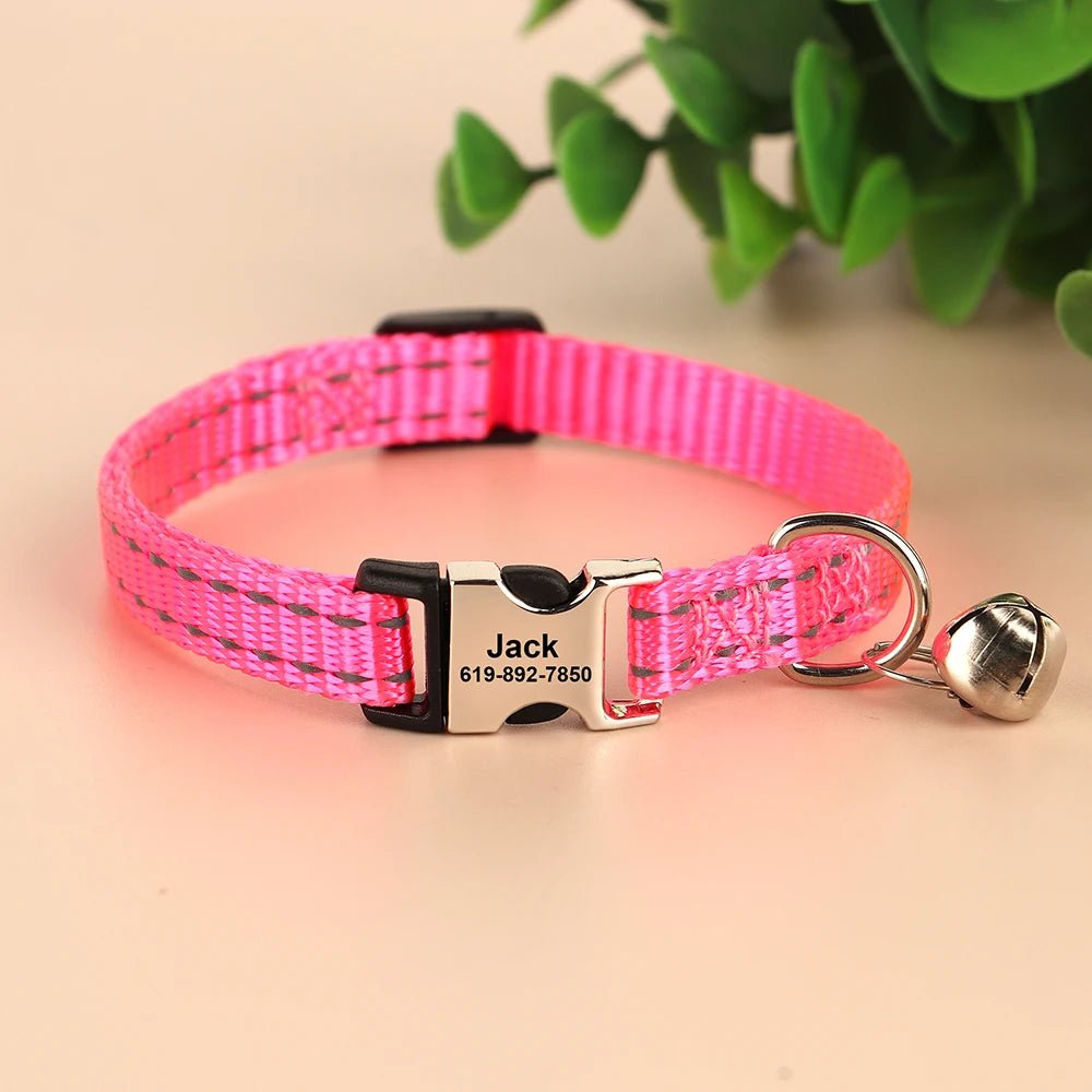 Willen MeowMark™ — Custom Engraved Cat Collar - Personalized Pet Collar | Willen