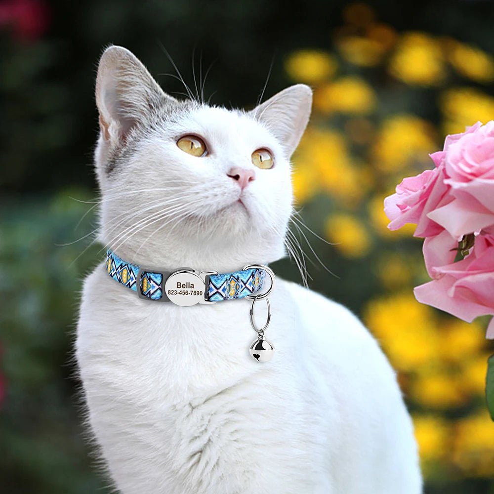 Willen MeowMark™ — Custom Engraved Cat Collar - Personalized Pet Collar | Willen