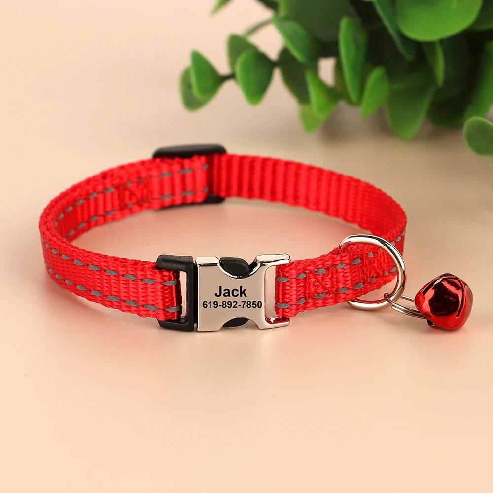 Willen MeowMark™ — Custom Engraved Cat Collar - Personalized Pet Collar | Willen