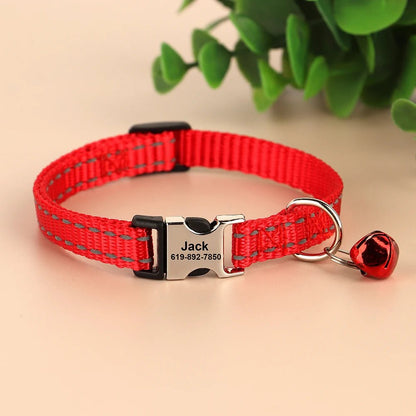 Willen MeowMark™ — Custom Engraved Cat Collar - Personalized Pet Collar | Willen