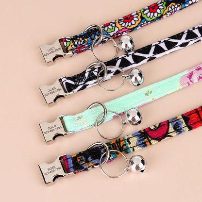 Willen MeowMark™ — Custom Engraved Cat Collar - Personalized Pet Collar | Willen