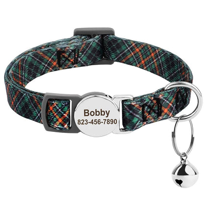 Willen MeowMark™ — Custom Engraved Cat Collar - Personalized Pet Collar | Willen