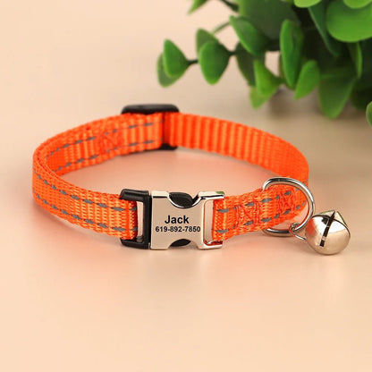 Willen MeowMark™ — Custom Engraved Cat Collar - Personalized Pet Collar | Willen