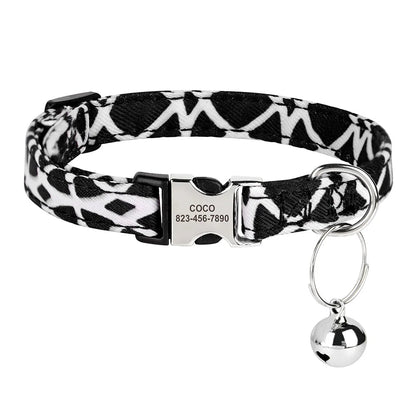 Willen MeowMark™ — Custom Engraved Cat Collar - Personalized Pet Collar | Willen
