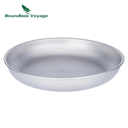 Willen TiFlat™ — Titanium Dinner Plate - Titanium Dinner Plate | Willen