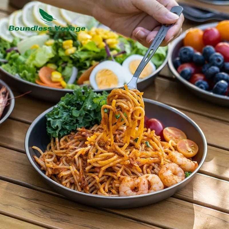 Willen TiFlat™ — Titanium Dinner Plate - Titanium Dinner Plate | Willen